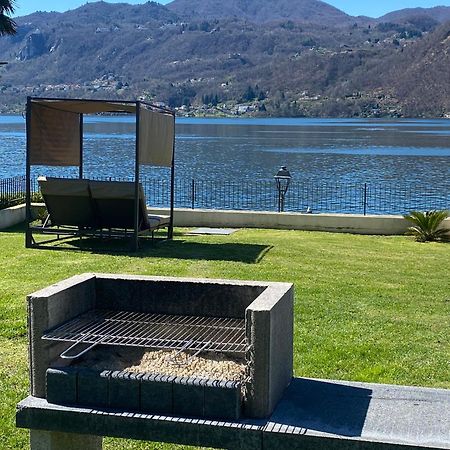 La Playa Cottage Con Spiaggia Privata Pettenasco Kültér fotó