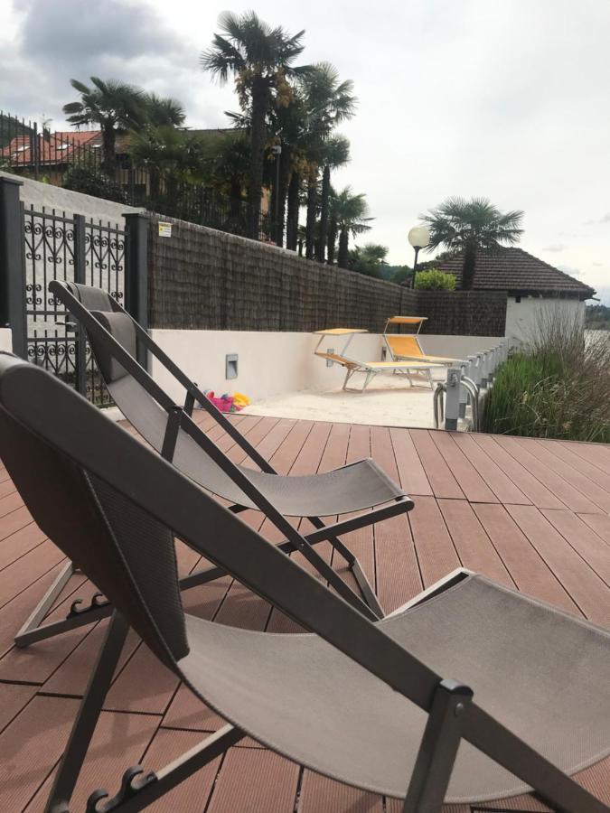 La Playa Cottage Con Spiaggia Privata Pettenasco Kültér fotó