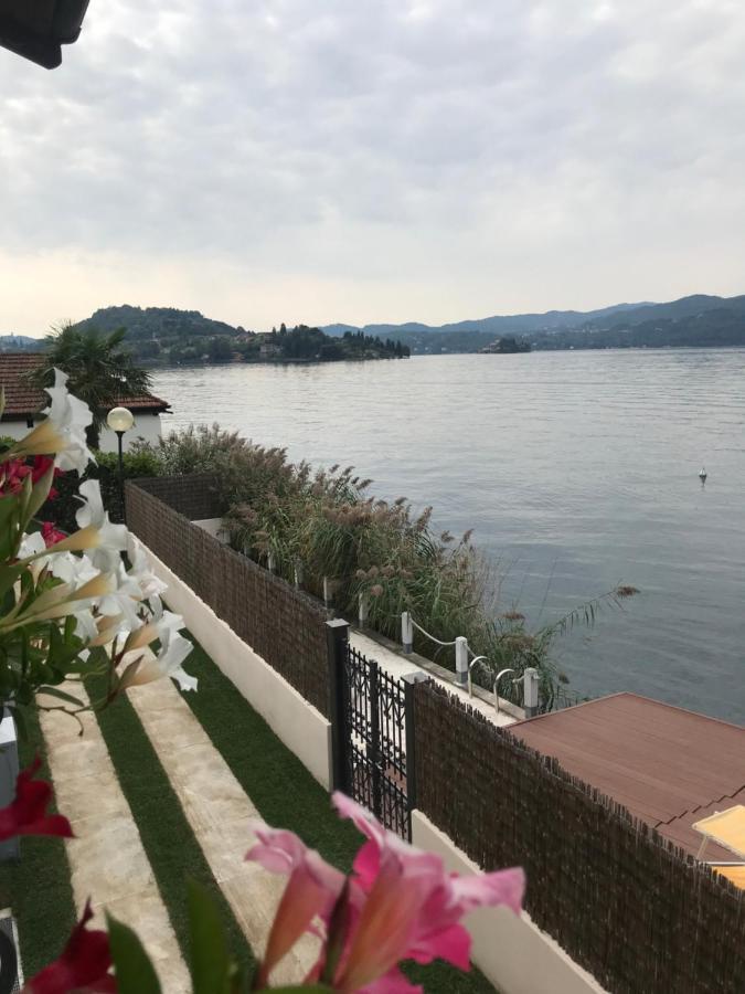 La Playa Cottage Con Spiaggia Privata Pettenasco Kültér fotó