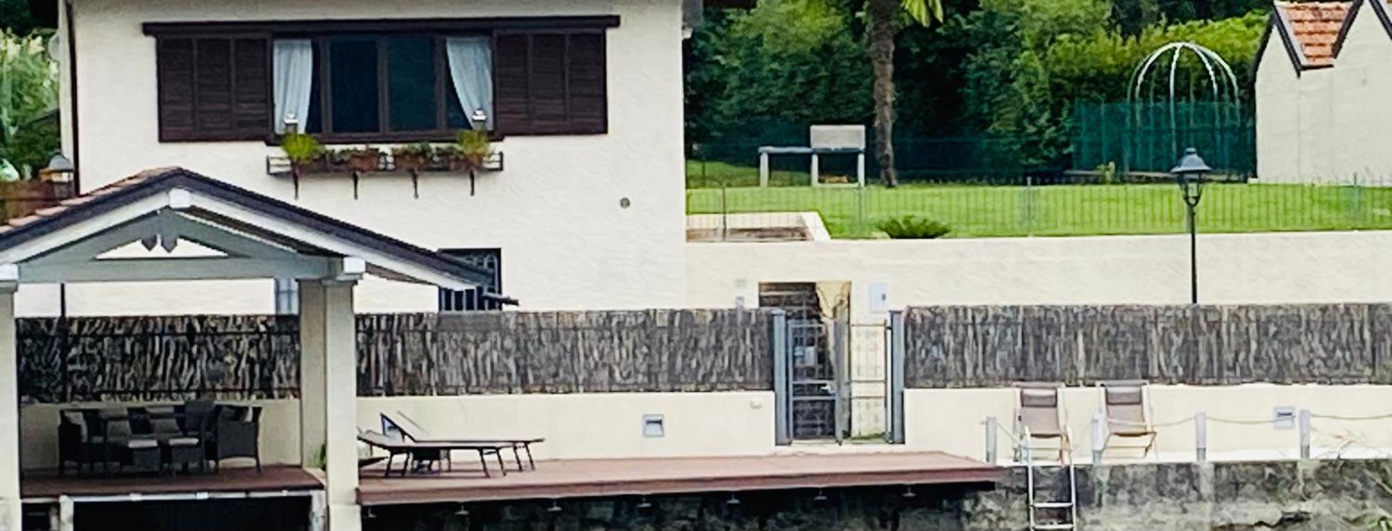 La Playa Cottage Con Spiaggia Privata Pettenasco Kültér fotó