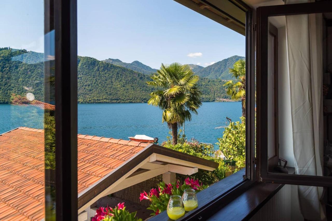 La Playa Cottage Con Spiaggia Privata Pettenasco Kültér fotó